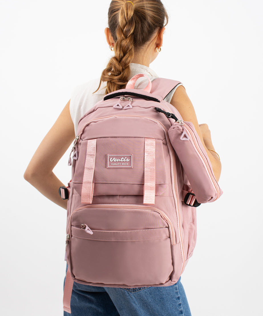 Ultra Hafif Su Geçirmez Çok Cepli Sırt Çantası Unisex Kore Stil  VNT-1-7F