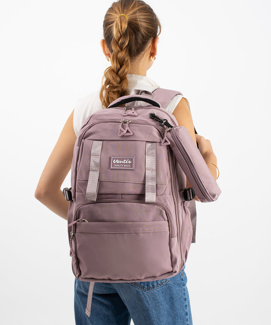 Ultra Hafif Su Geçirmez Çok Cepli Sırt Çantası Unisex Kore Stil  VNT-1-7F
