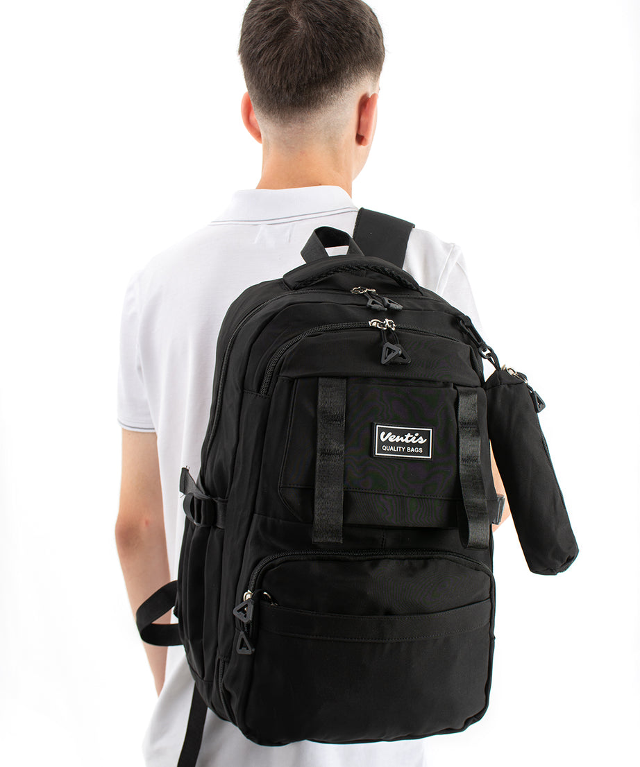 Ultra Hafif Su Geçirmez Çok Cepli Sırt Çantası Unisex Kore Stil  VNT-1-7F