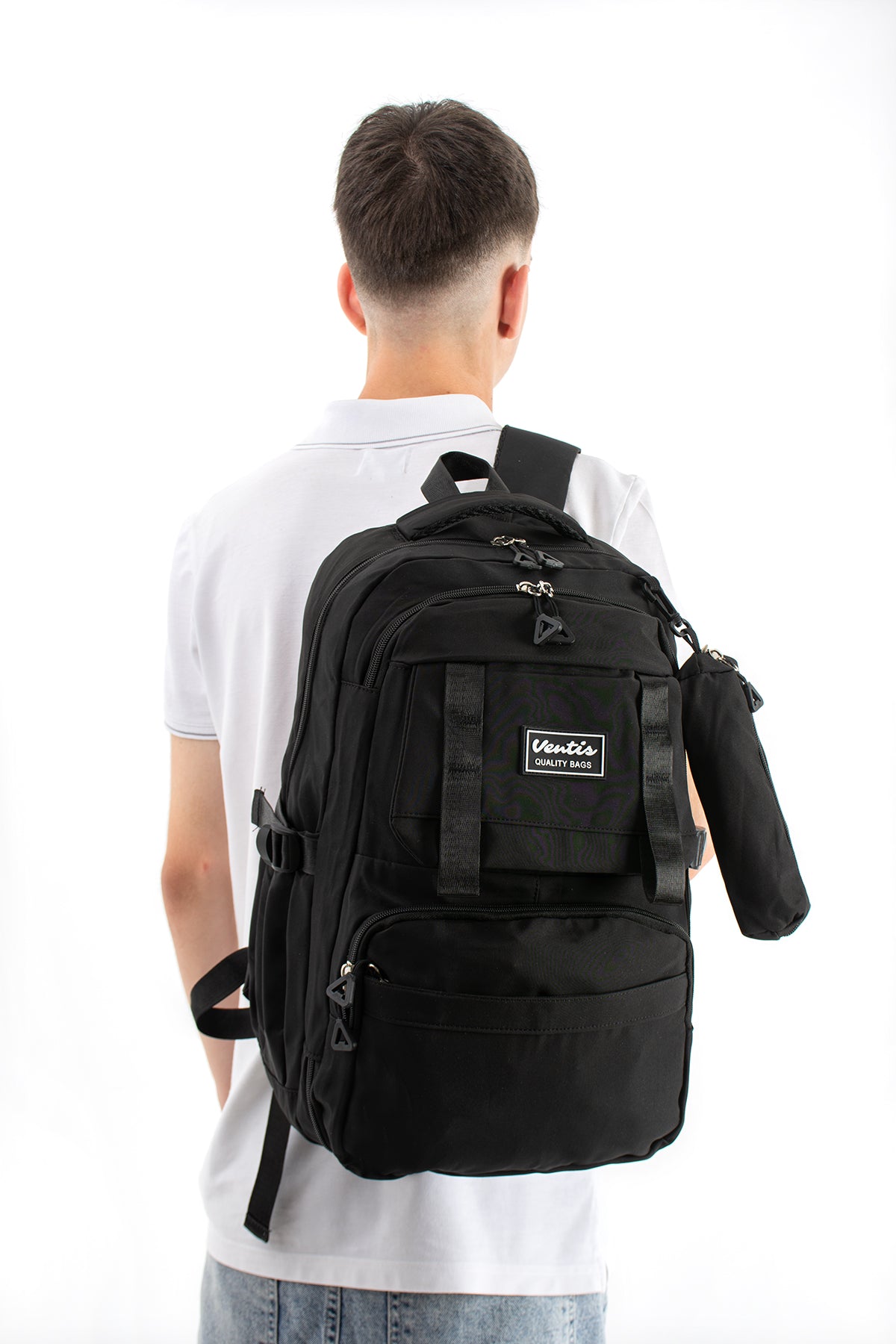 Ultra Hafif Su Geçirmez Çok Cepli Sırt Çantası Unisex Kore Stil  VNT-1-7F