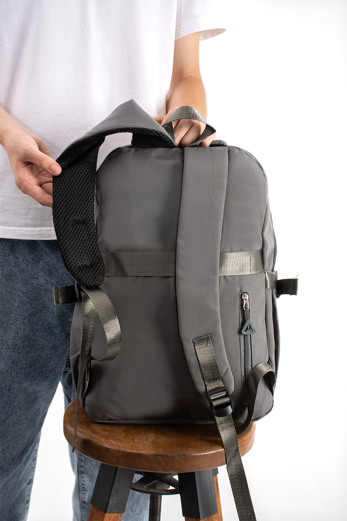 Ultra Hafif Su Geçirmez Çok Cepli Sırt Çantası Unisex Kore Stil  VNT-1-7G