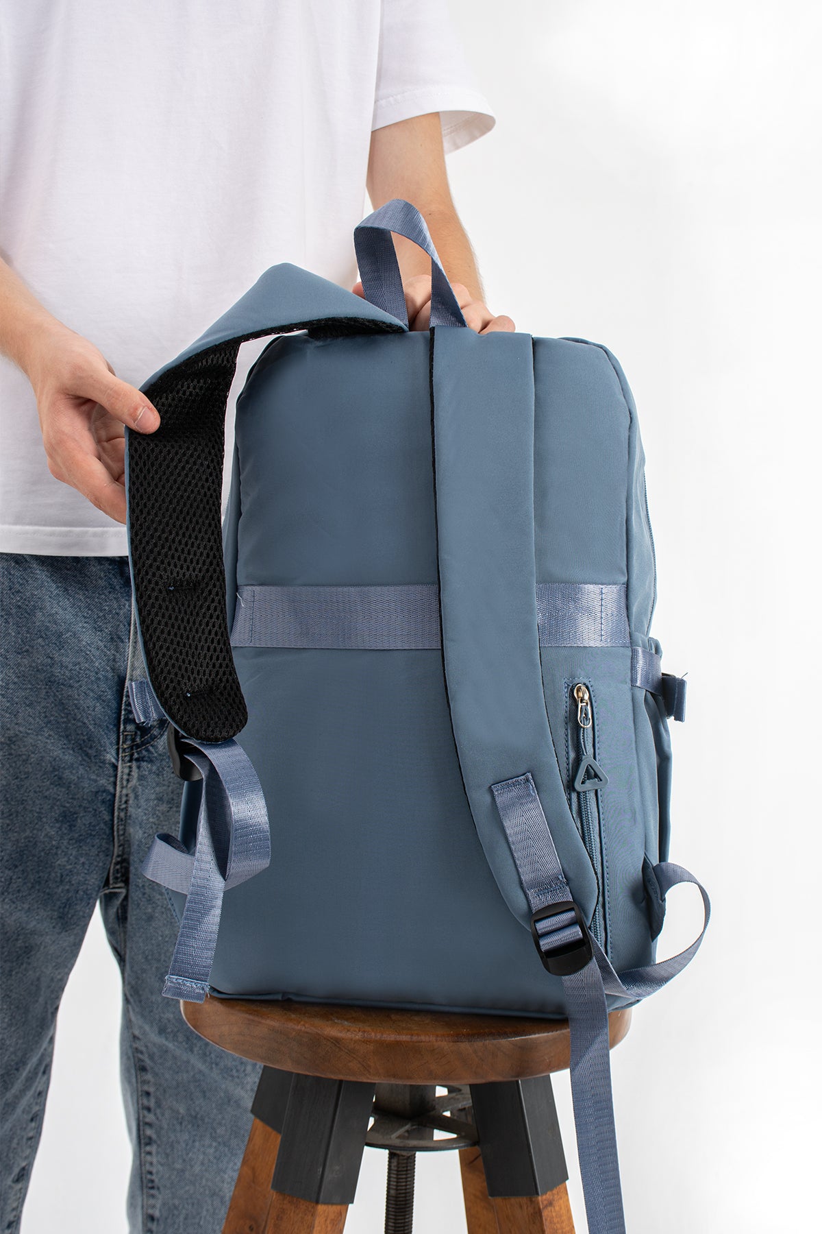 Ultra Hafif Su Geçirmez Çok Cepli Sırt Çantası Unisex Kore Stil  VNT-1-7G