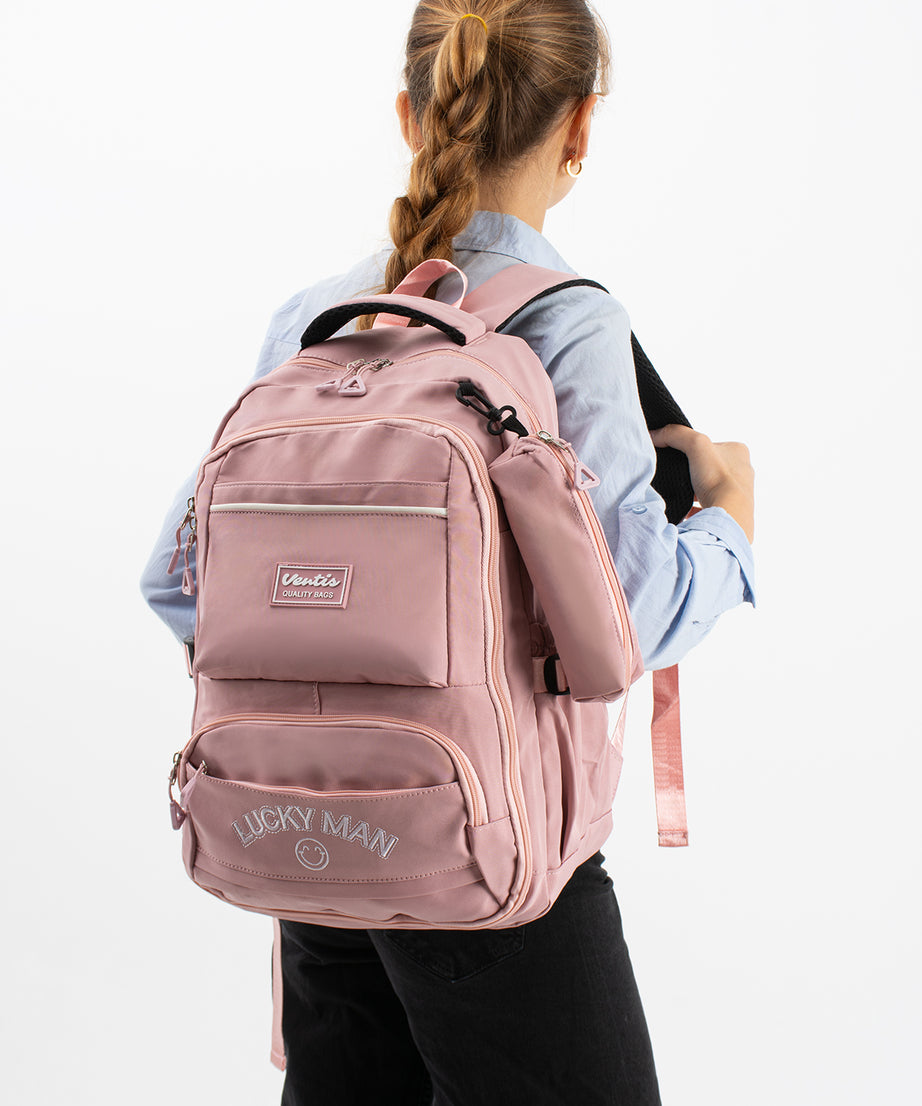 Ultra Hafif Su Geçirmez Çok Cepli Sırt Çantası Unisex Kore Stil  VNT-1-7G