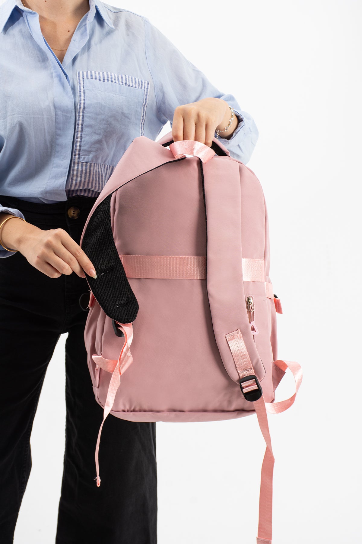 Ultra Hafif Su Geçirmez Çok Cepli Sırt Çantası Unisex Kore Stil  VNT-1-7G