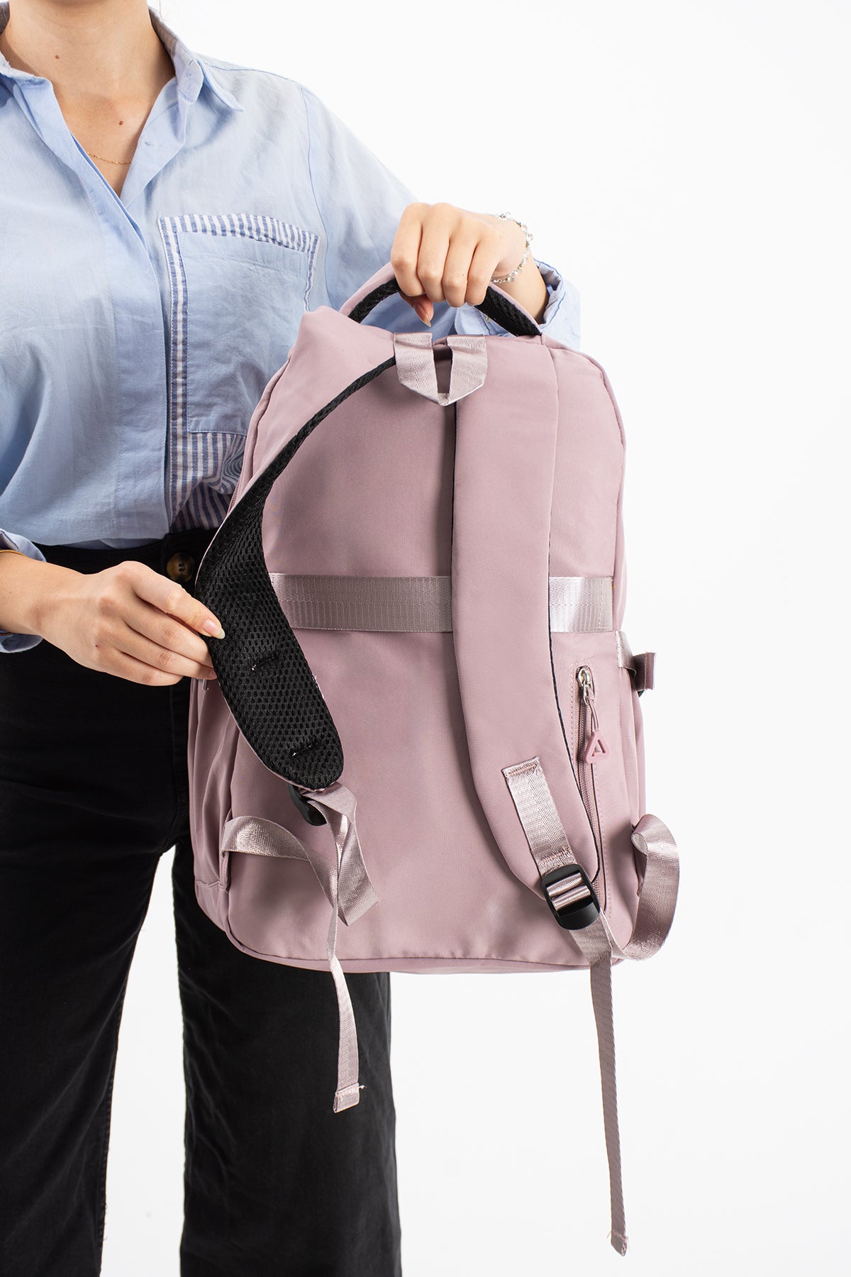 Ultra Hafif Su Geçirmez Çok Cepli Sırt Çantası Unisex Kore Stil  VNT-1-7G
