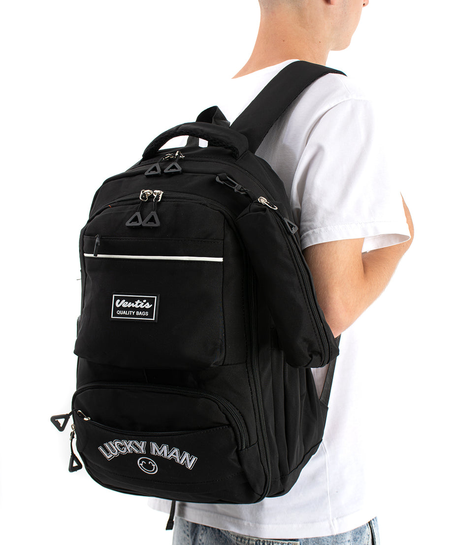 Ultra Hafif Su Geçirmez Çok Cepli Sırt Çantası Unisex Kore Stil  VNT-1-7G