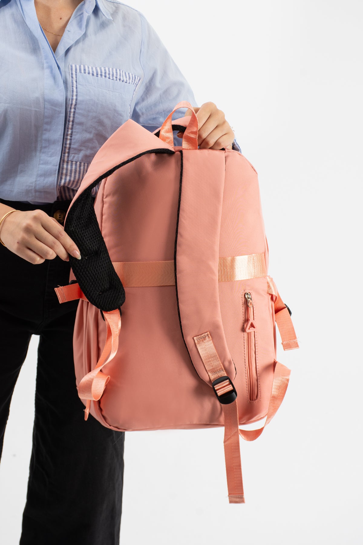 Ultra Hafif Su Geçirmez Çok Cepli Sırt Çantası Unisex Kore Stil  VNT-1-7G