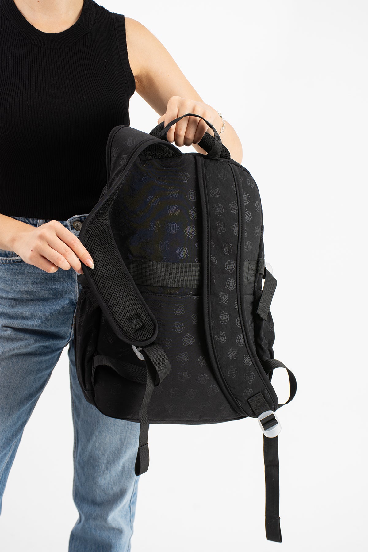 Ultra Hafif Su Geçirmez Çok Cepli Sırt Çantası Unisex Kore Stil  VNT-1-9A