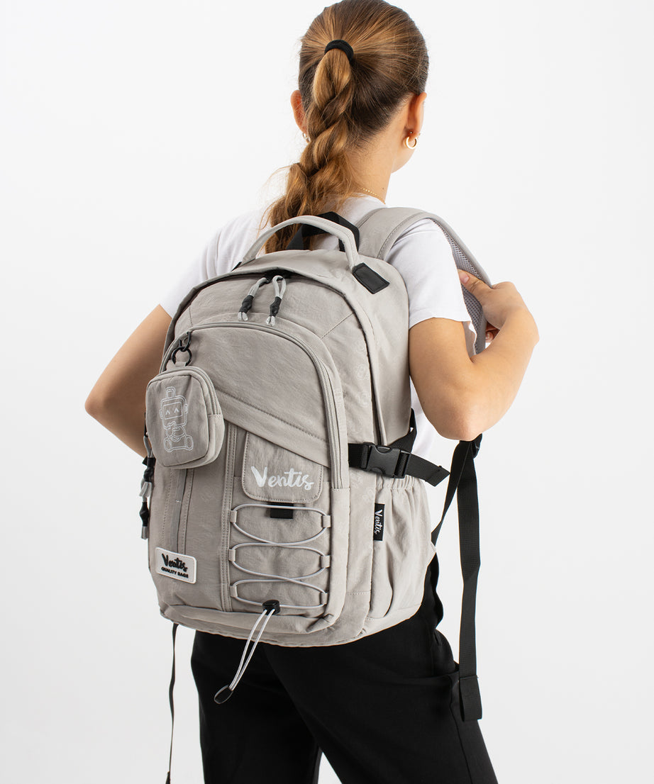 Ultra Hafif Su Geçirmez Çok Cepli Sırt Çantası Unisex Kore Stil  VNT-1-9B