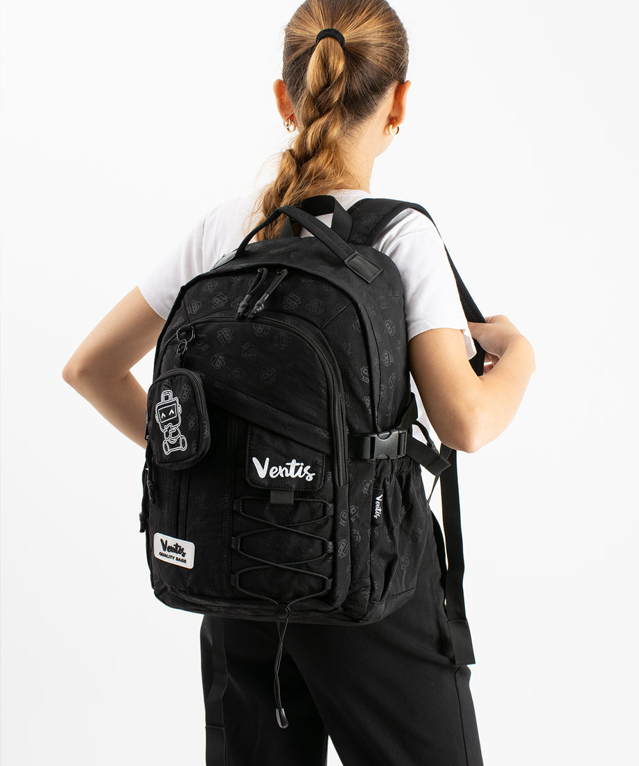 Ultra Hafif Su Geçirmez Çok Cepli Sırt Çantası Unisex Kore Stil  VNT-1-9B