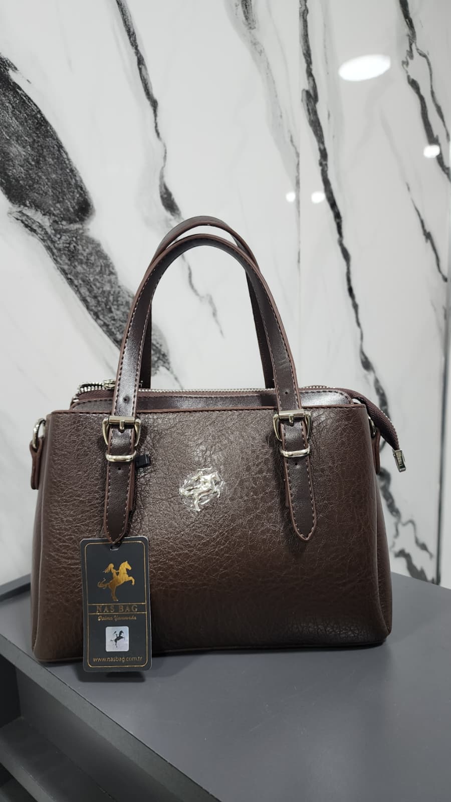 Nas Bag Kadın Mini Çok Gözlü El ve Çapraz Çanta