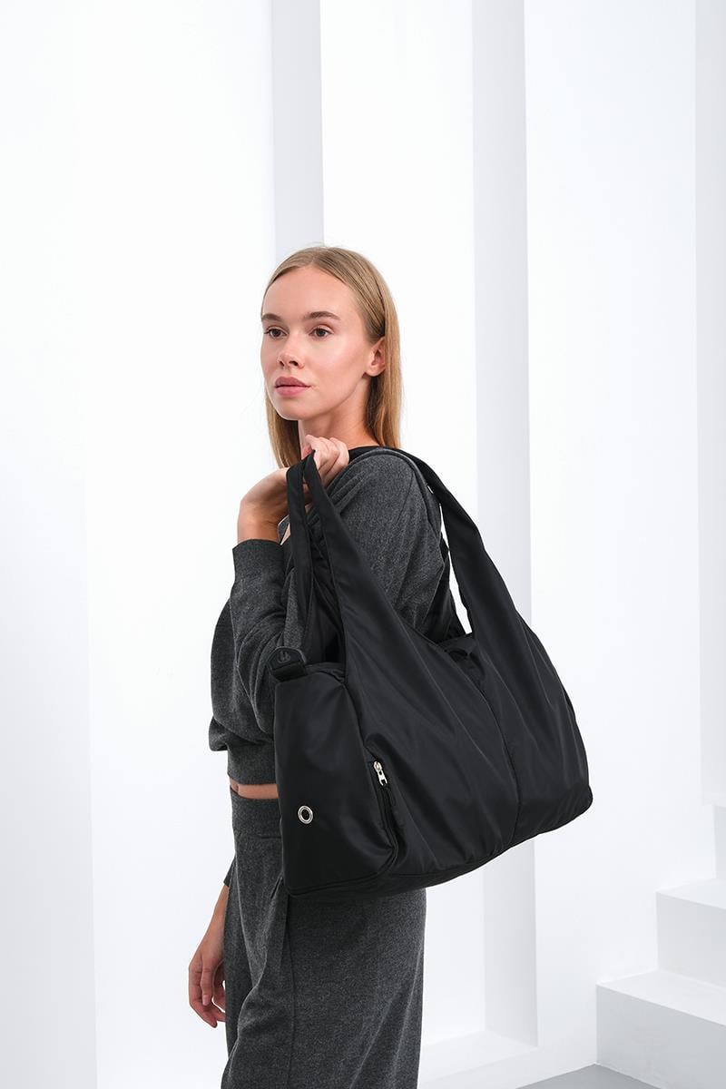 Shule Bags Giglio Siyah detay 3