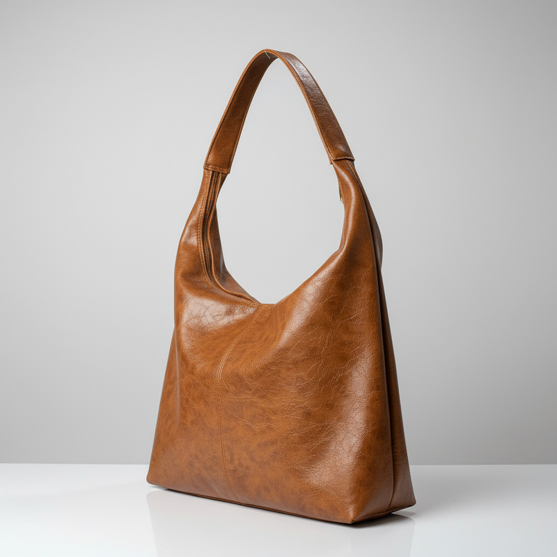 Vintage Omuz Çantası Fermuarlı