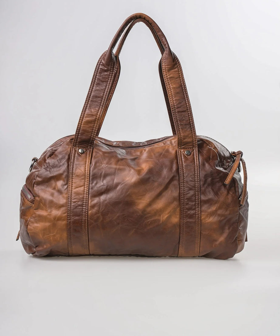 Şık, Modern ve Günlük Kullanım İçin İdeal Eskitme Deri Retro Tarz ccs-18384 - CAMEL
