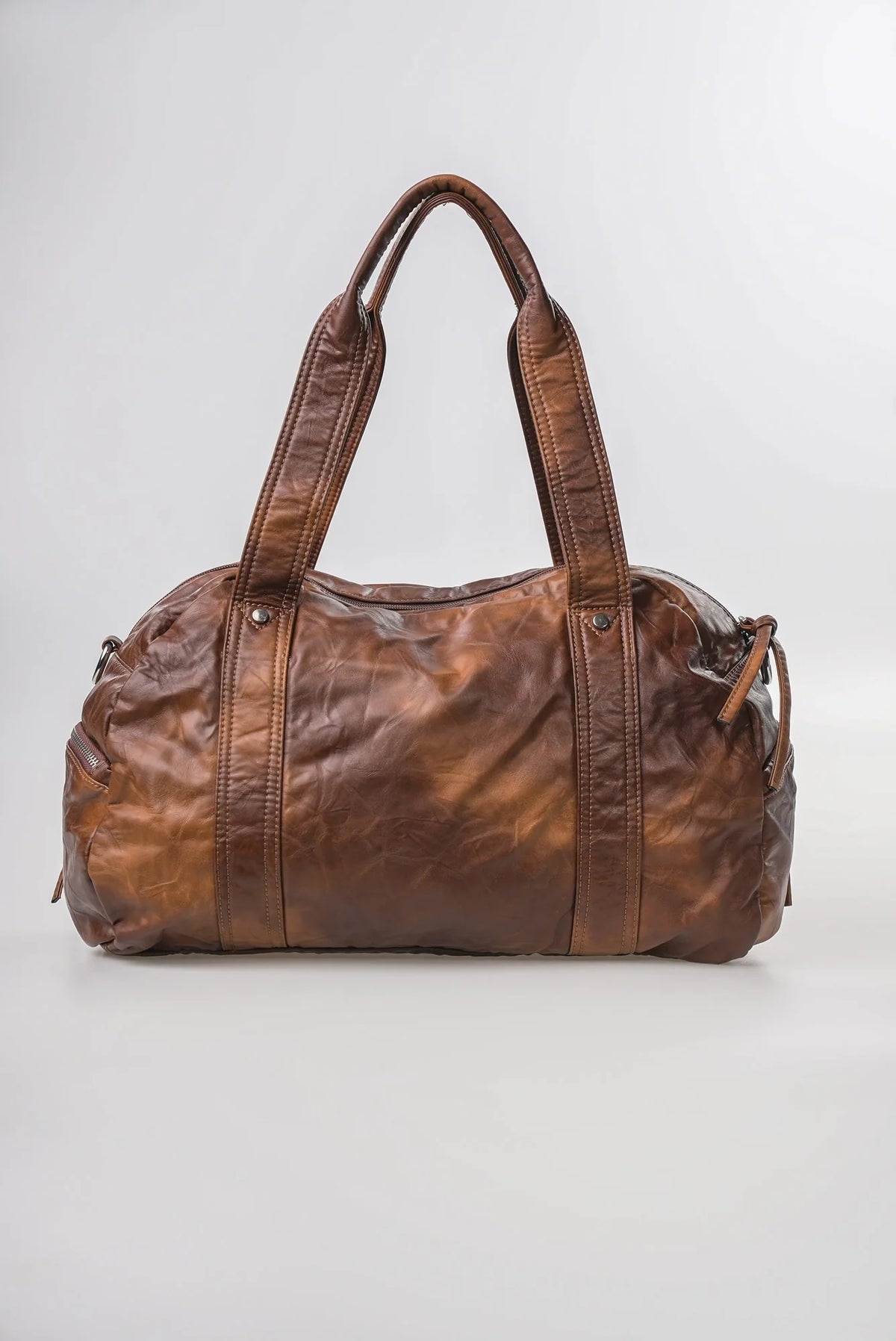Şık, Modern ve Günlük Kullanım İçin İdeal Eskitme Deri Retro Tarz ccs-18384 - CAMEL