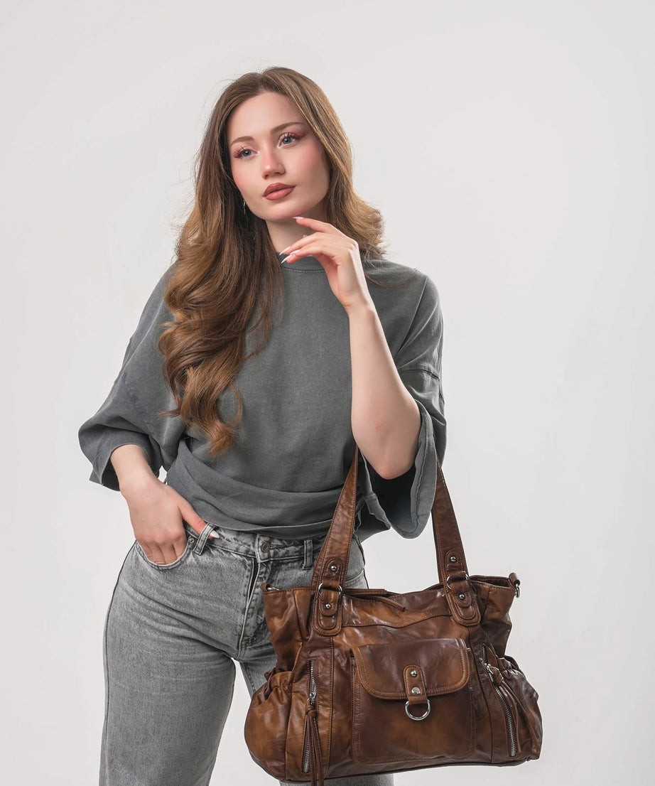 Şık, Modern ve Günlük Kullanım İçin İdeal angel retro Tarz ccs-18382 - CAMEL