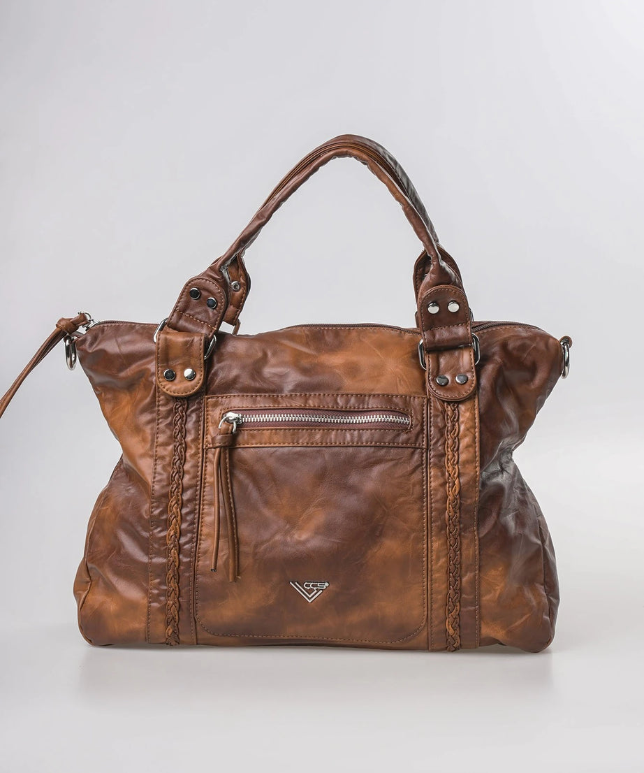 ÇÇS Kadın 18380 Omuz Çantası - CAMEL