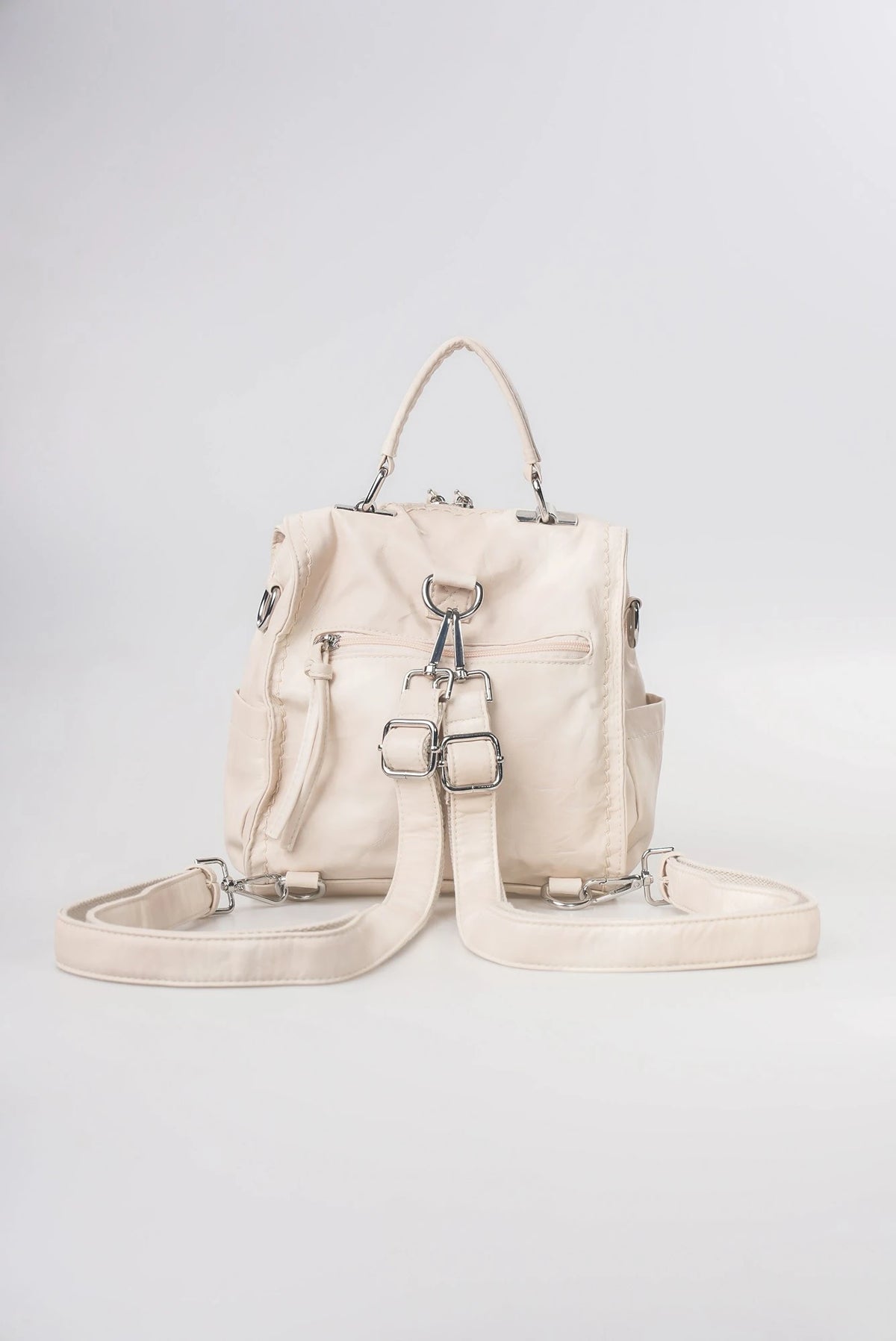ÇÇS Kadın 18372 Sırt Ve Omuz Çantası - BEYAZ