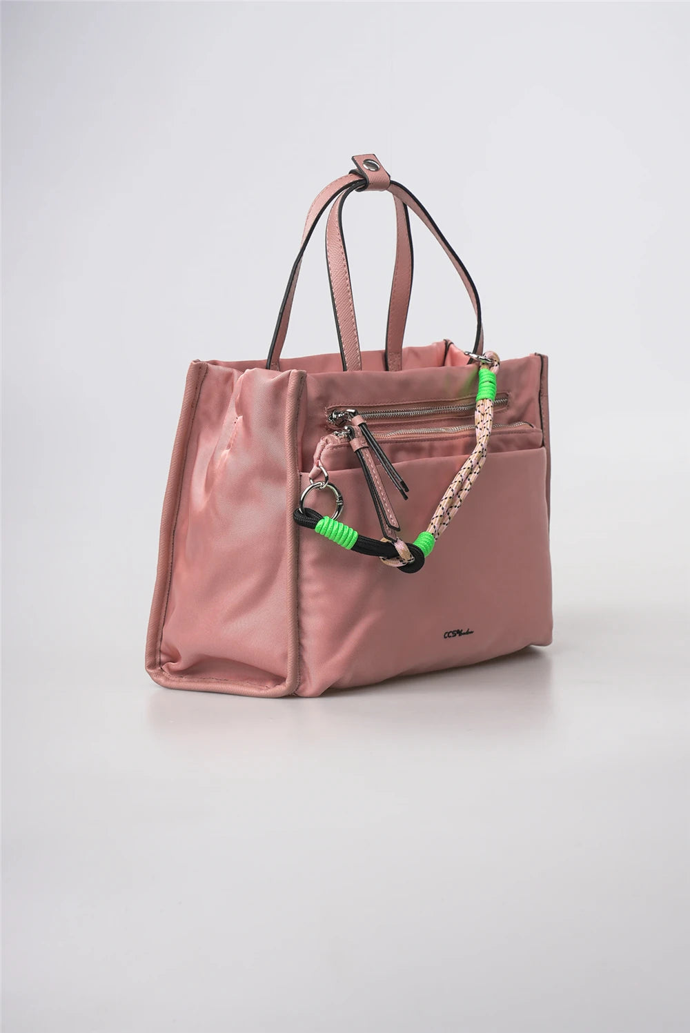 ÇÇS 18142 Kadın Omuz Askılı El Çantası - PUDRA