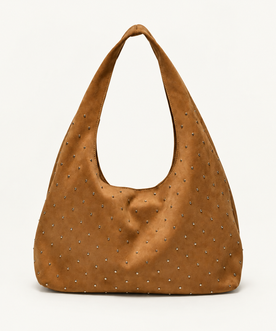 Taba süet shopper çanta