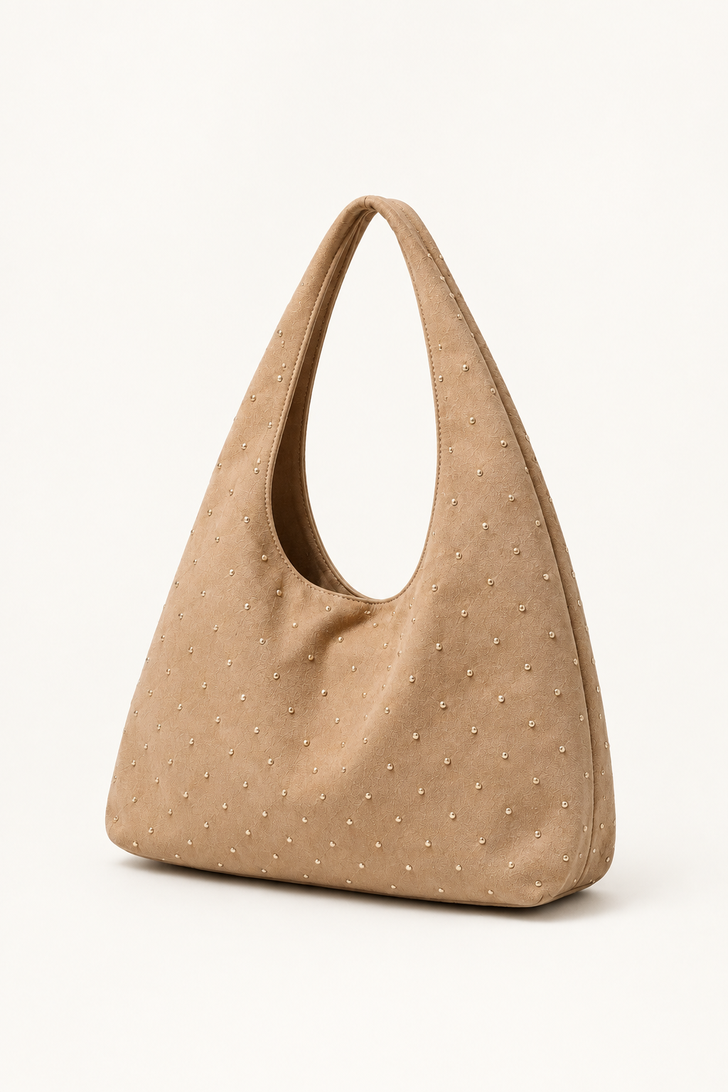 Vizon süet shopper çanta