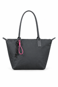 Su Geçirmez Paraşüt Kumaş Geniş Hacimli Fermuarlı Shopper Tote Omuz Çantası