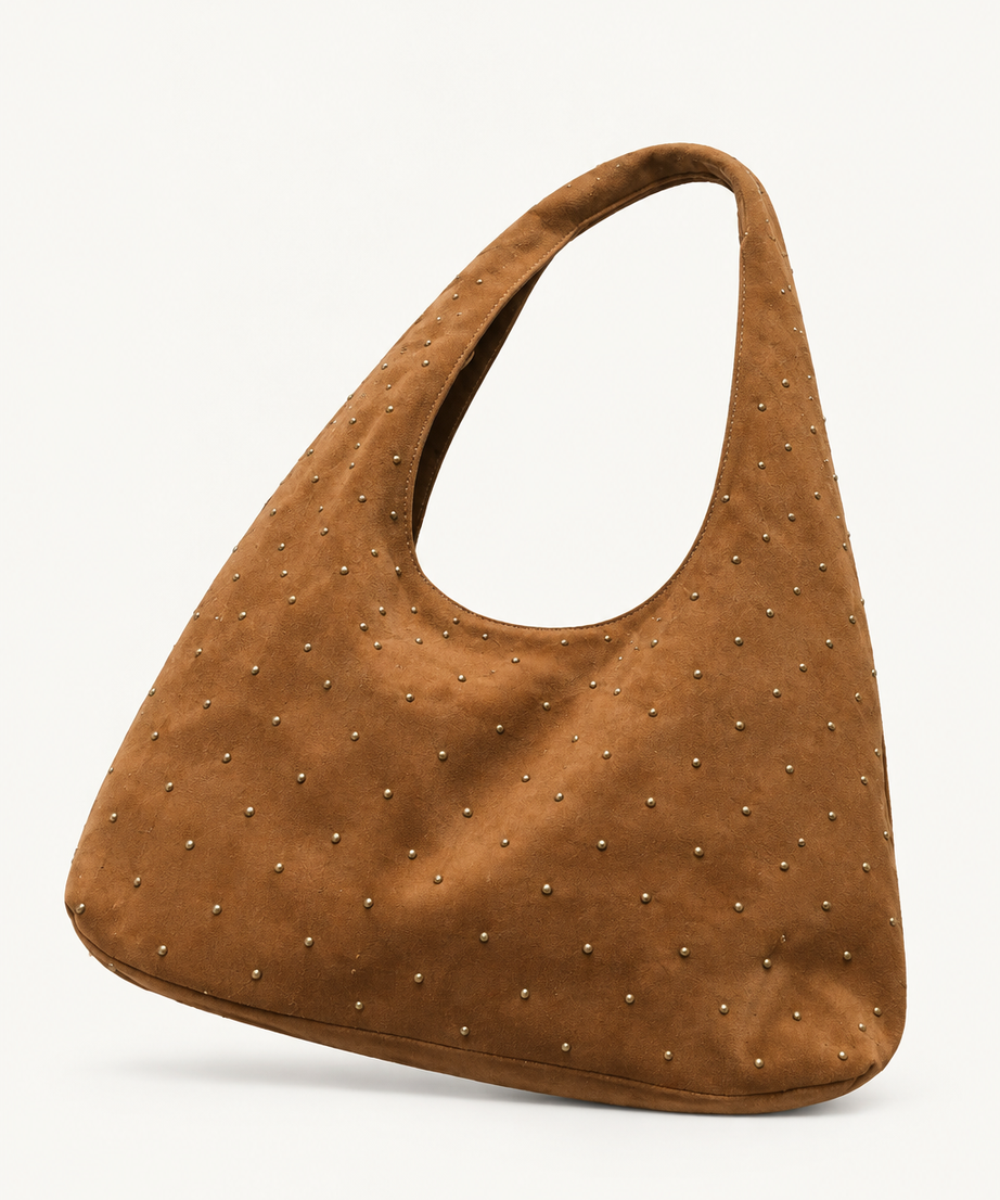 Taba süet shopper çanta