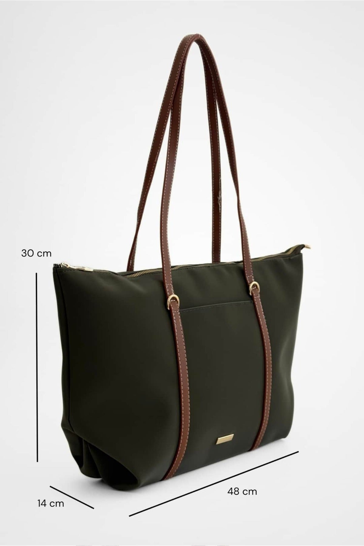 Liora Shopper Çanta Haki
