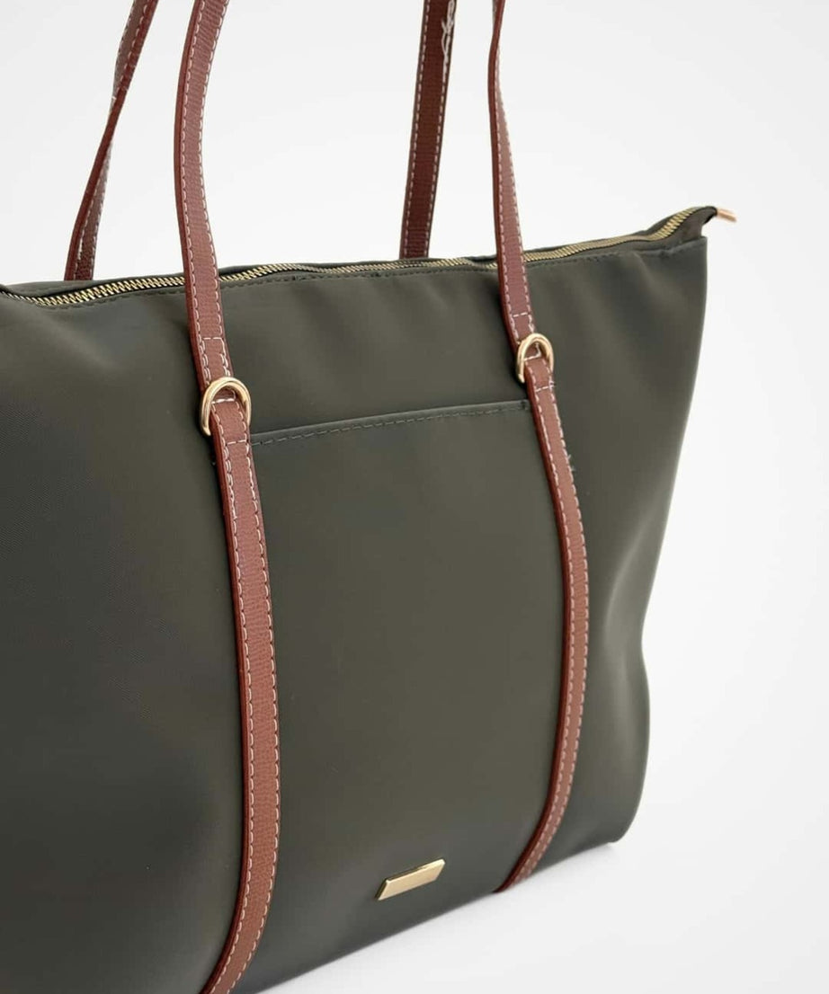 Liora Shopper Çanta Haki