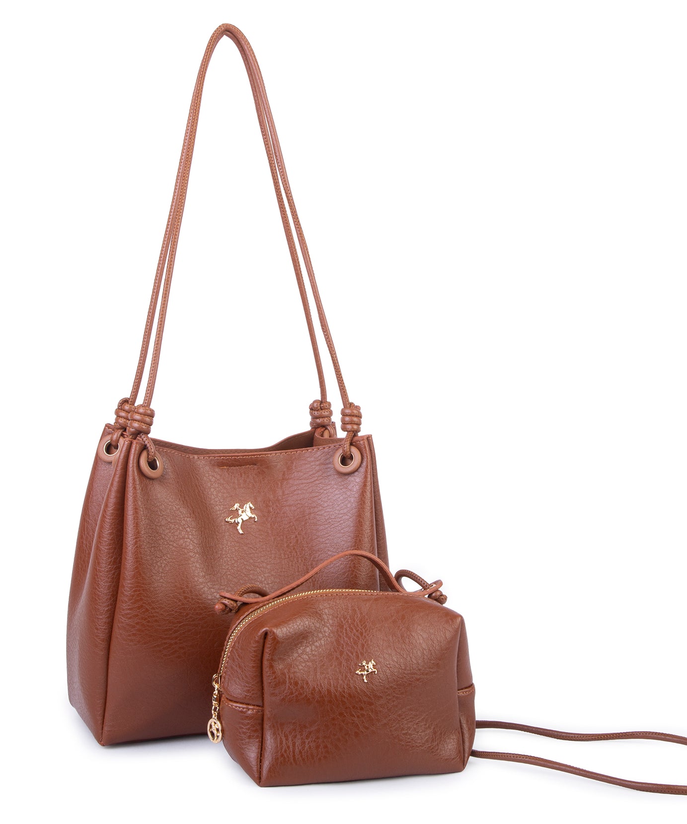 Nas Bag Victoria 2li Set - Taba