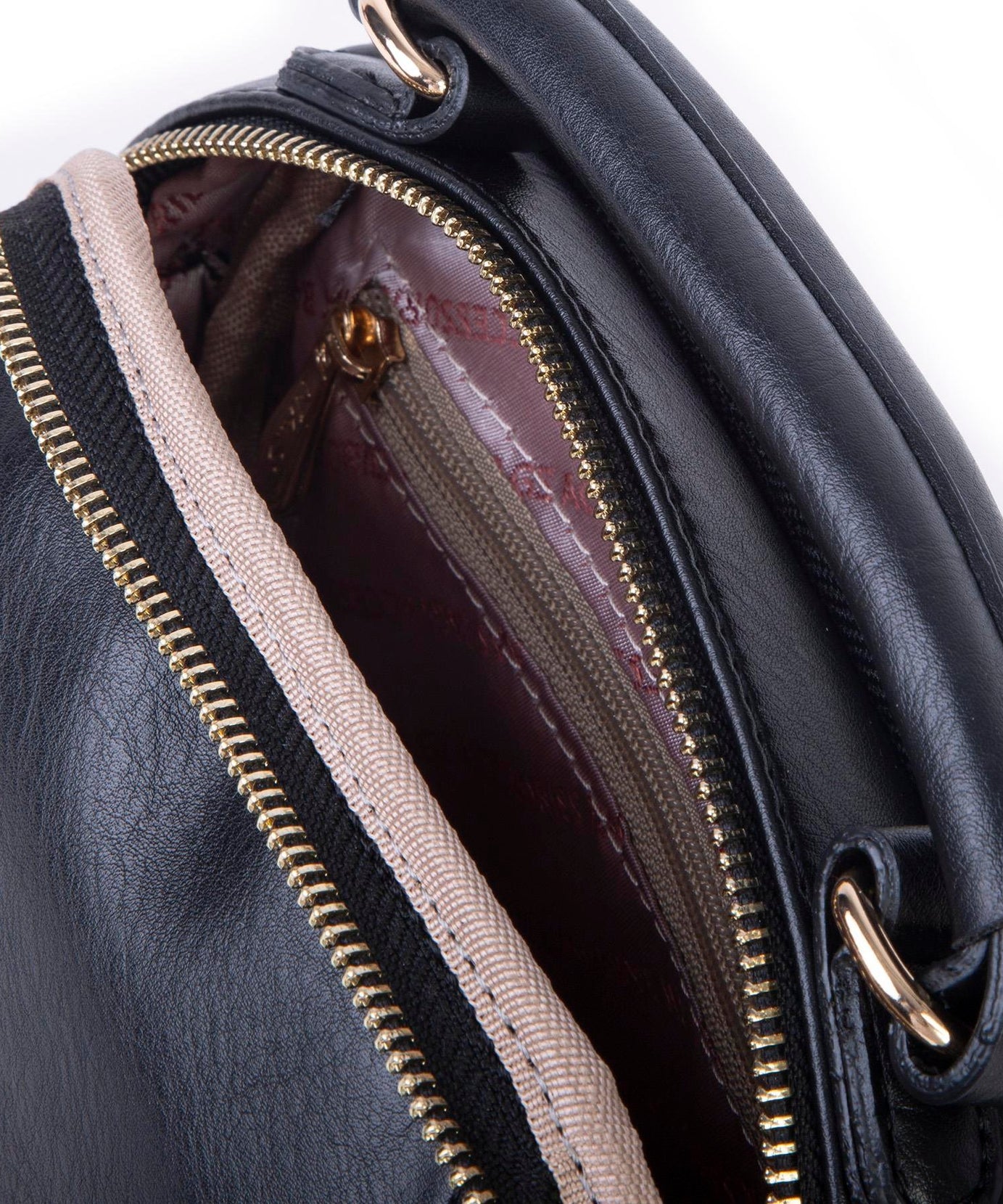 Nas Bag Kadın Mini Çok Gözlü El ve Çapraz Çanta Siyah
