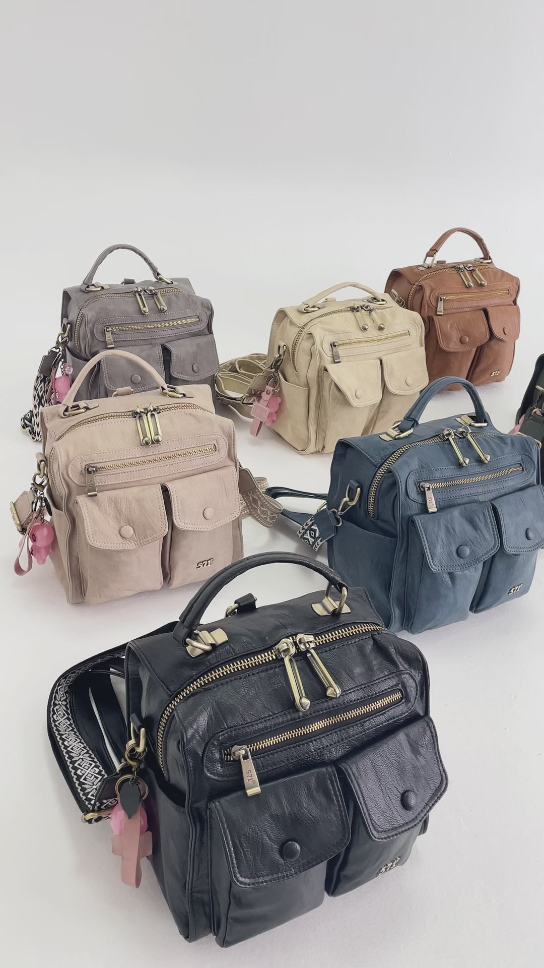 Kol Çapraz İthal Deri Çanta 571-17T