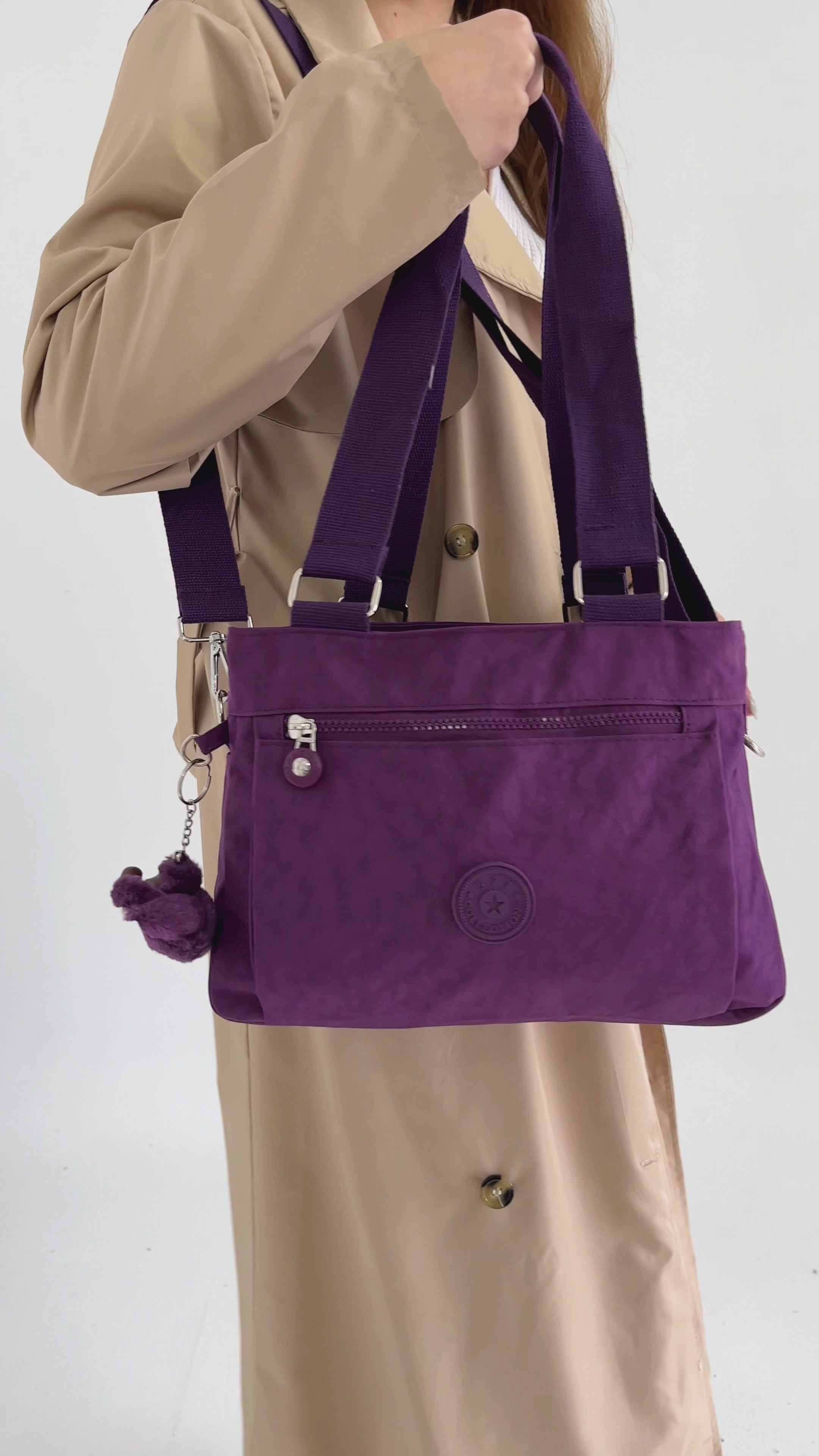 Ultra Hafif Su Geçirmez Çok Cepli Omuz Çantası (Model: 571-5F)