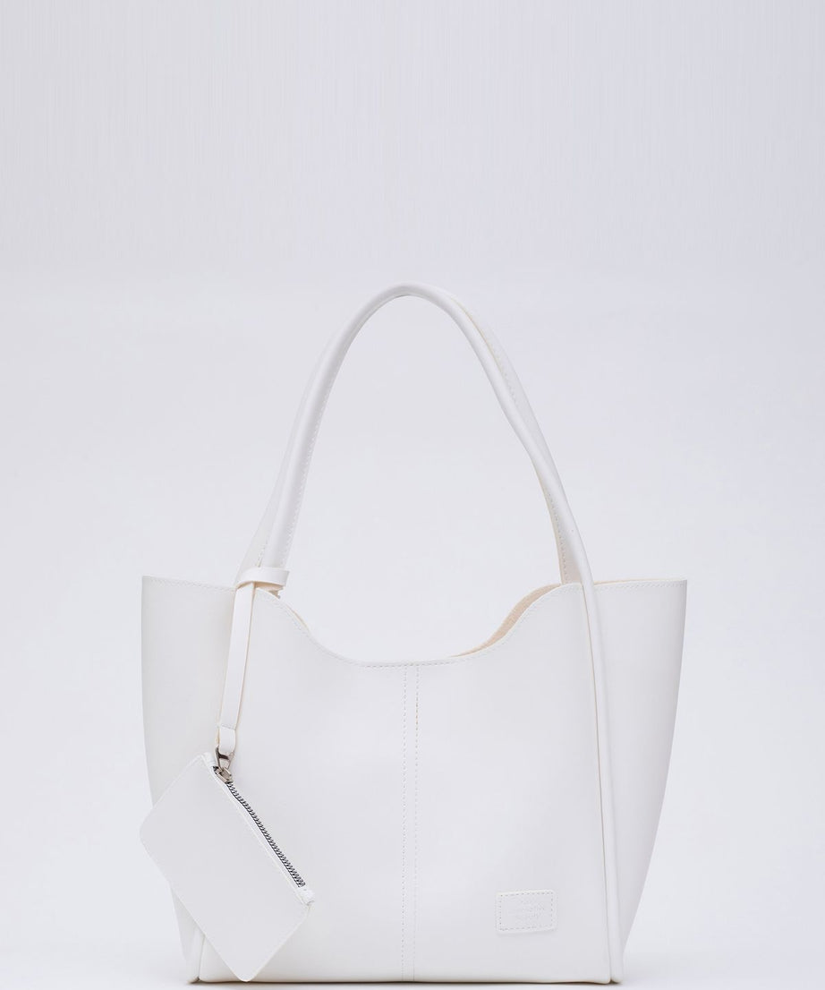 Siyah Shk108 Çıtçıtlı Suni Deri Cüzdanlı Makyaj Çantalı Kadın El ve Omuz Çantası U:25 E:38 G:15 cm