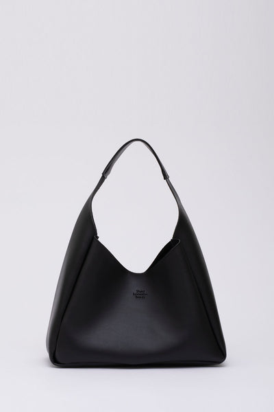 Siyah Shk19 Çıtçıt Kapatmalı Suni Deri Fermuarlı Makyaj Çantalı El Ve Omuz Çantası E:33 U:15 G:10 Cm - siyah