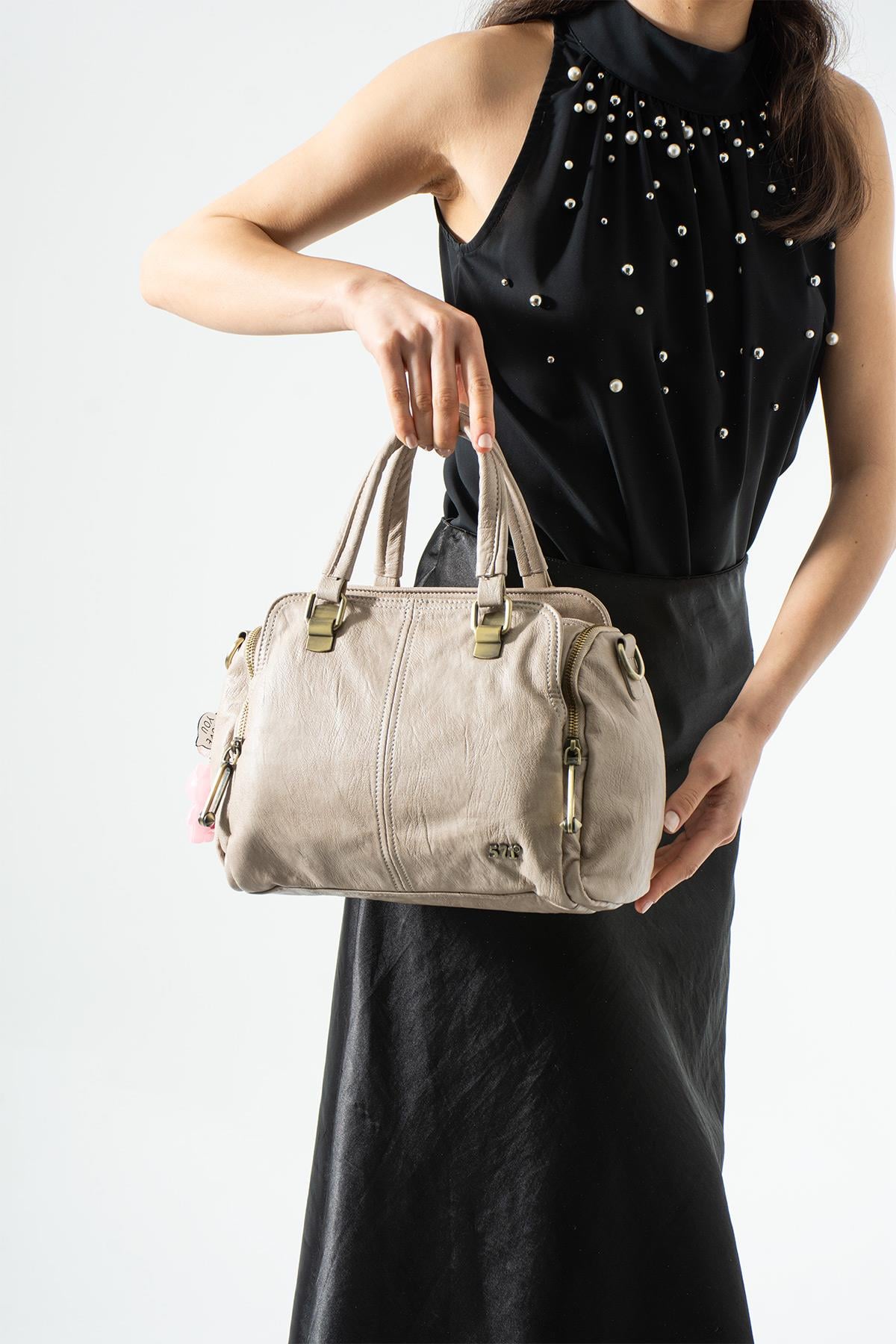 Kol Çapraz İthal Deri Çanta 571-17U