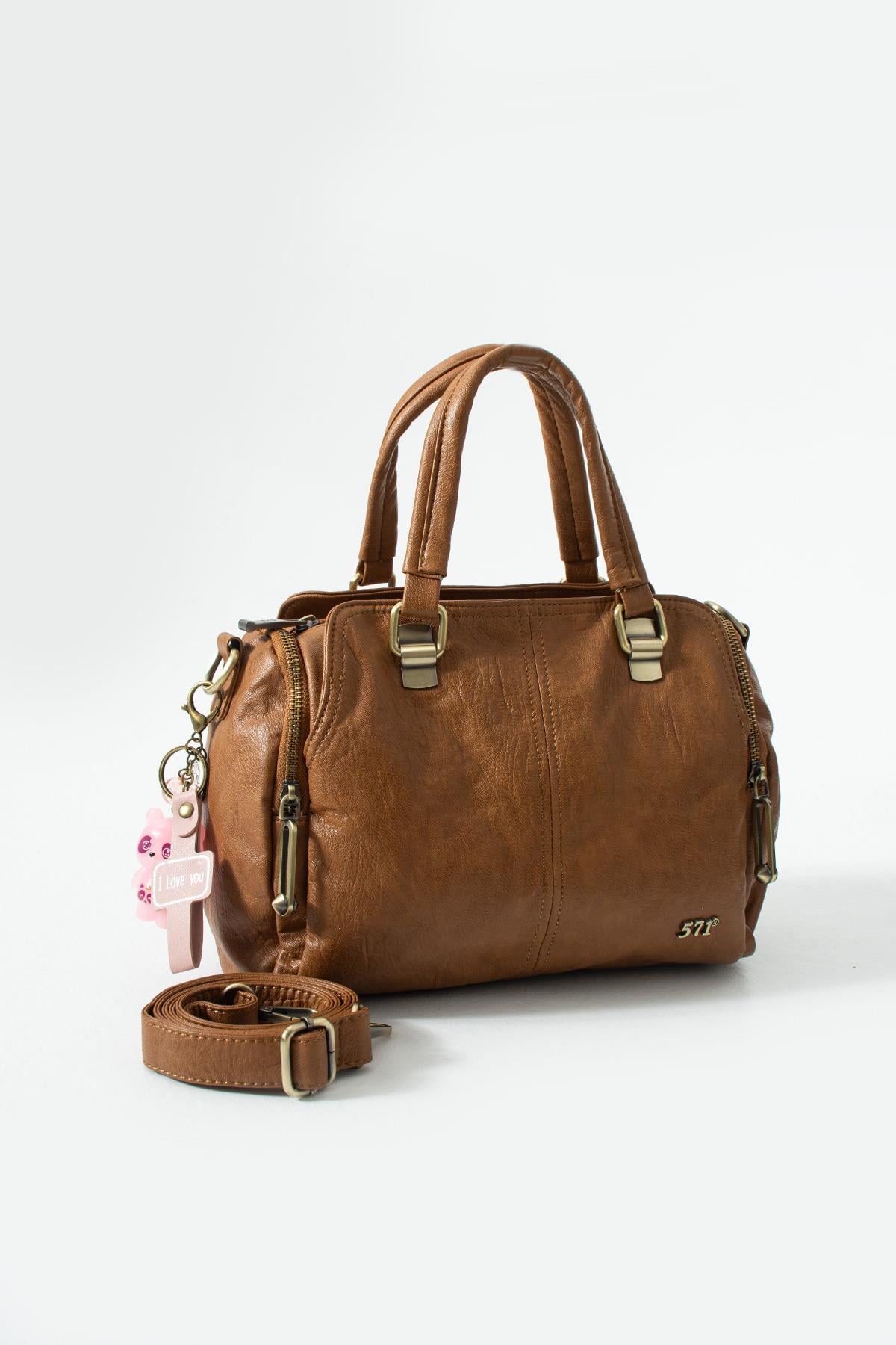 Kol Çapraz İthal Deri Çanta 571-17U