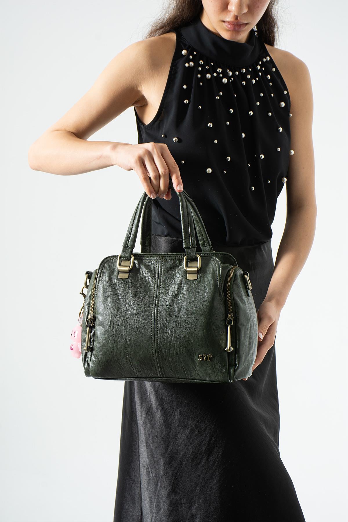 Kol Çapraz İthal Deri Çanta 571-17U