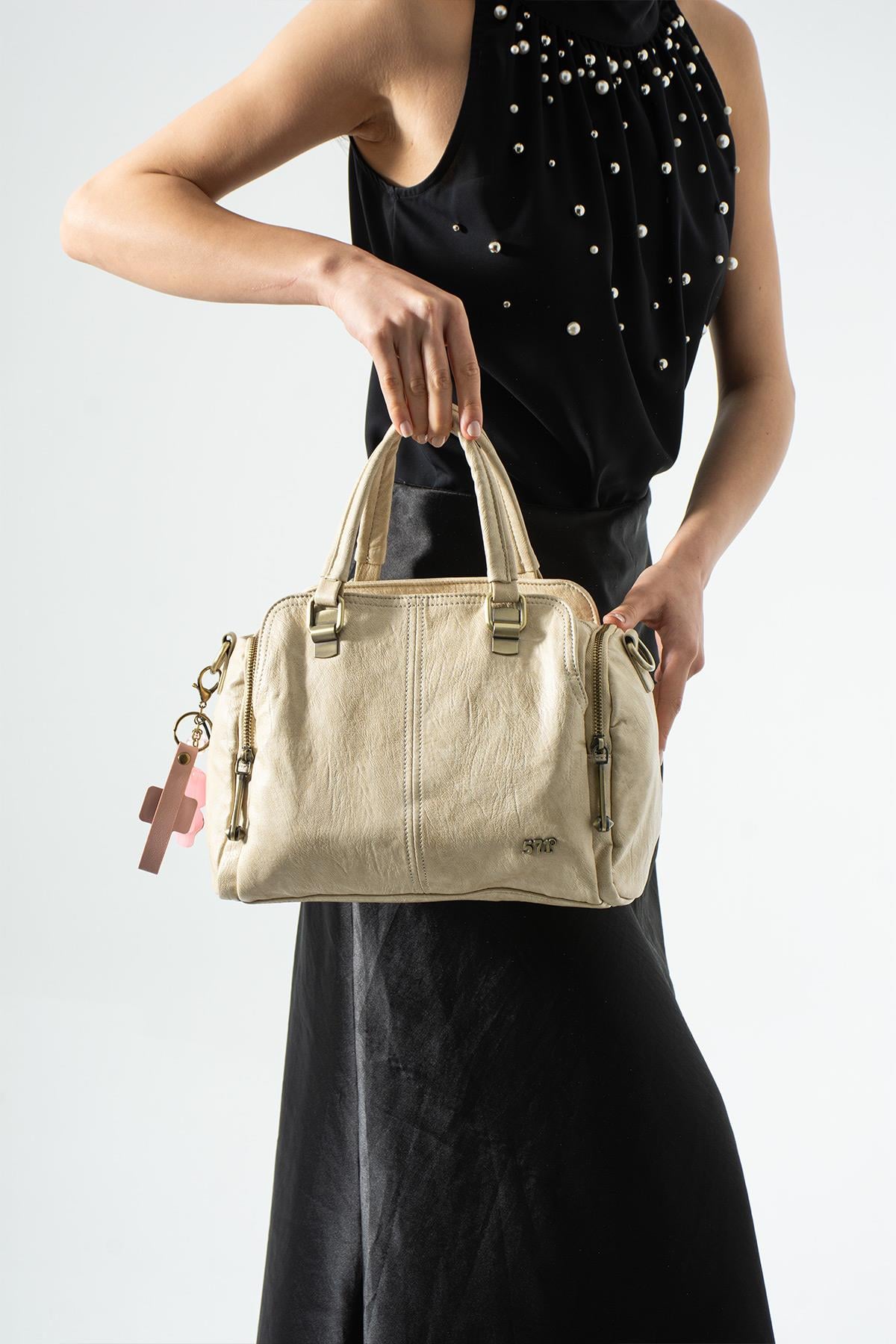 Kol Çapraz İthal Deri Çanta 571-17U